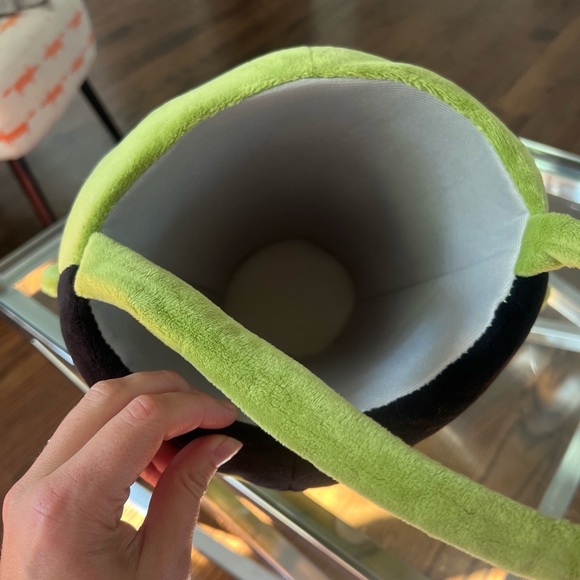 Green Monster/Frankenstein Plush trick or treat Bucket - Picture 2 of 2